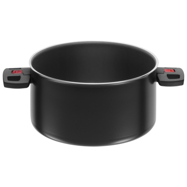 BALLARINI | CLICK & COOK - Casserole - Ø 240 mm - Aluminium - Noir