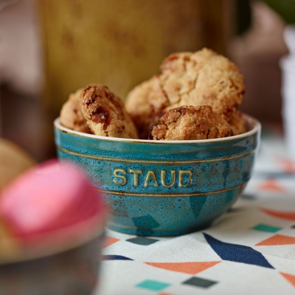 STAUB | CERAMIQUE - Ensemble de bols, 4 pièces - Ø 120 mm - Céramique - Turquoise antique