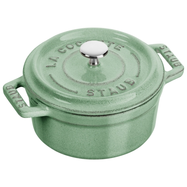 STAUB | LA COCOTTE - Mini Cocotte - Ø 100mm - Fonte - Vert sauge