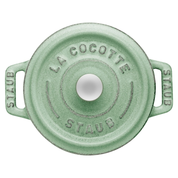 STAUB | LA COCOTTE - Mini Cocotte - Ø 100mm - Fonte - Vert sauge