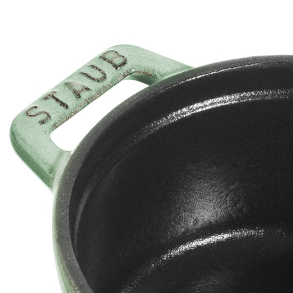 STAUB | LA COCOTTE - Mini Cocotte - Ø 100mm - Fonte - Vert sauge