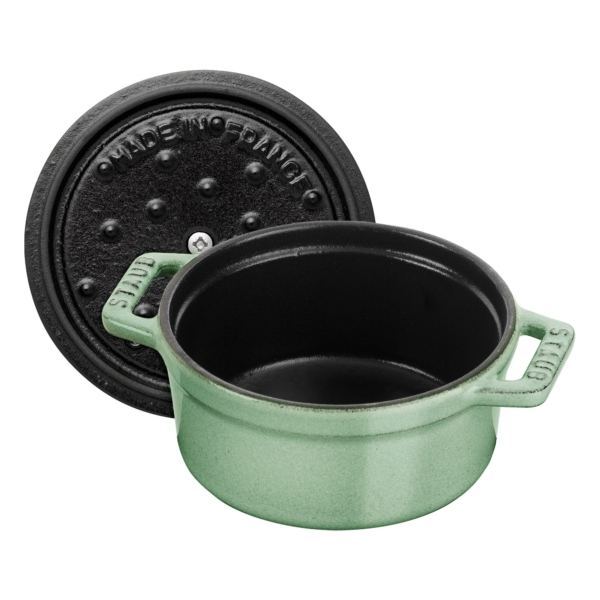 STAUB | LA COCOTTE - Mini Cocotte - Ø 100mm - Fonte - Vert sauge