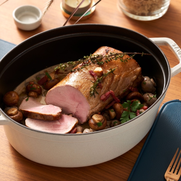 STAUB | LA COCOTTE - Cocotte - ovale - 370mm - Fonte - Truffe blanche