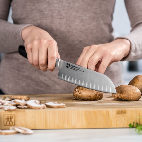 ZWILLING | ALL * STAR - Couteau Santoku - Lame : 180 mm - Argenté