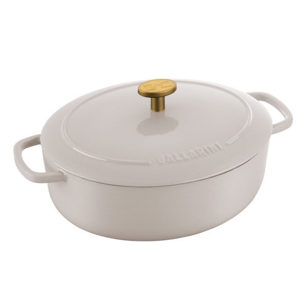 STAUB | LA COCOTTE - Cocotte - ovale - 370mm - Fonte - Ivoire-Blanc