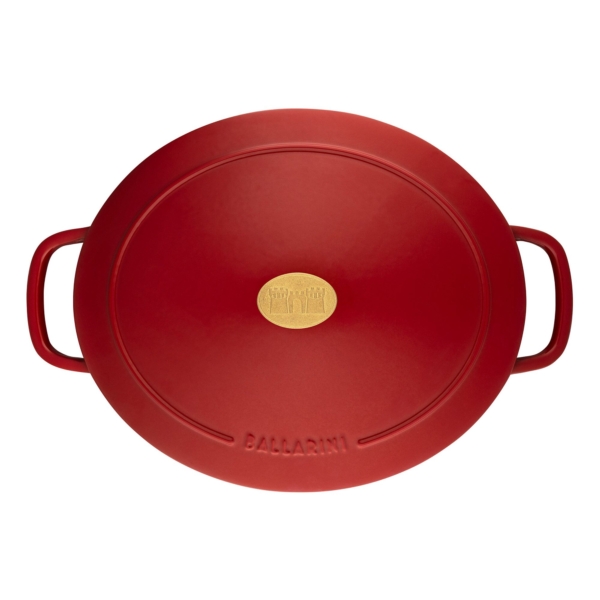 BALLARINI | BELLAMONTE - Cocotte - ovale - 370 mm - Fonte - Rouge