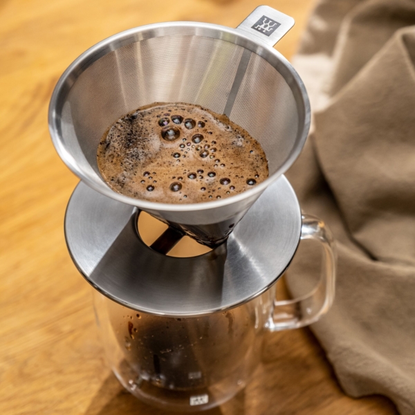 ZWILLING | COFFEE - Ensemble de filtres à café pour verser et verre à café, 2 pièces