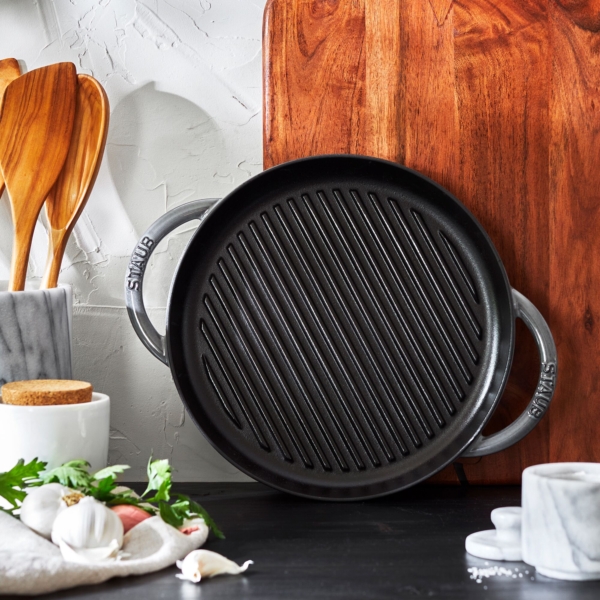 STAUB | GRILL PANS - Pure Grill - Ø 300mm - Fonte - Gris graphite