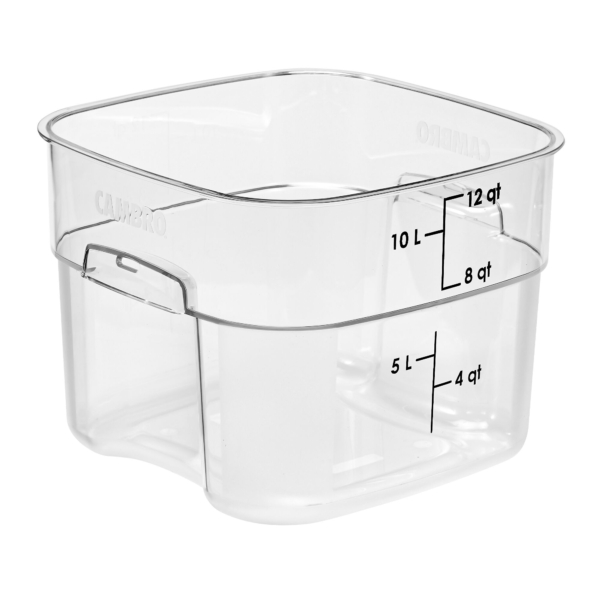 (6 pièces) CAMBRO | CAMWEAR® - Récipient FreshPro - 11,4 litres - Transparent