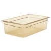 6 pièces CAMBRO | H-PAN™ - Conteneur GN résistant à la chaleur 1/1 - Ambre - Profondeur 150 mm