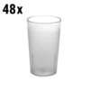 (48 pièces) CAMBRO | Camwear® Verre à boisson - 160 ml - Transparent