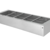 Bain-marie encastrable - 1,8 m - Série A