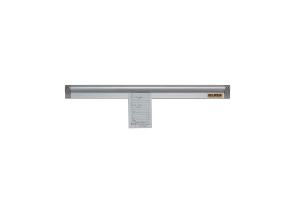 Barre porte-bons de commande restaurant en aluminium - 30,5 cm