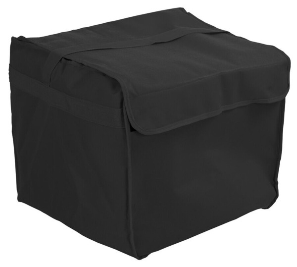 Sac à pizza / Sac isotherme - pour 8 boîtes à pizza 37x37cm - Noir