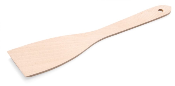 Spatule en bois - fermée - longueur: 30 cm