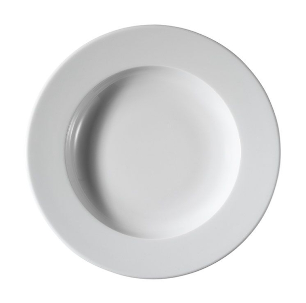 (24 pièces) PERA Blanc - Assiette creuse - Ø 23 cm