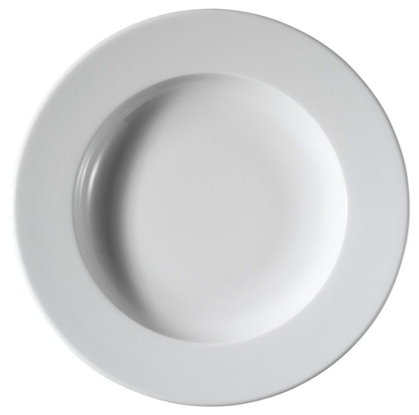 (24 pièces) PERA Blanc - Assiette creuse - Ø 30 cm