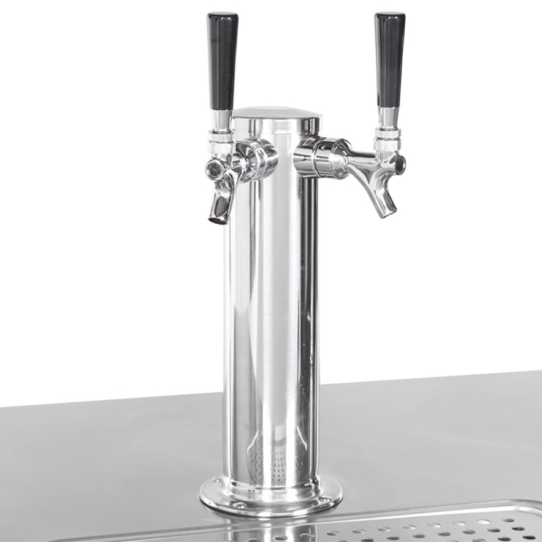 Refroidisseur de bière avec robinet - 3x50 L fûts - 1850x620mm