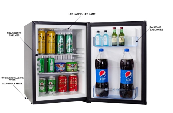 Réfrigérateur minibar - 400mm - 40 litres - 1 porte