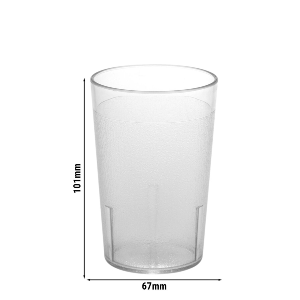 (48 pièces) CAMBRO | Camwear® Verre à boisson - 237 ml - Transparent