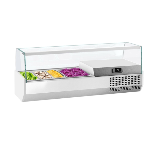 Vitrine réfrigérée Premium PLUS - 1328x353mm - 5x GN 1/4