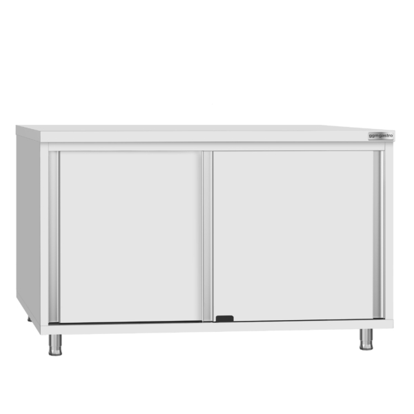 Armoire de travail en inox ECO - 1200x700mm - avec porte coulissante