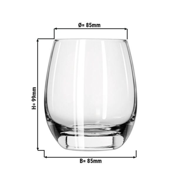 (12 pièces) Verre à usage général - ESPRIT - 330 ml - Transparent