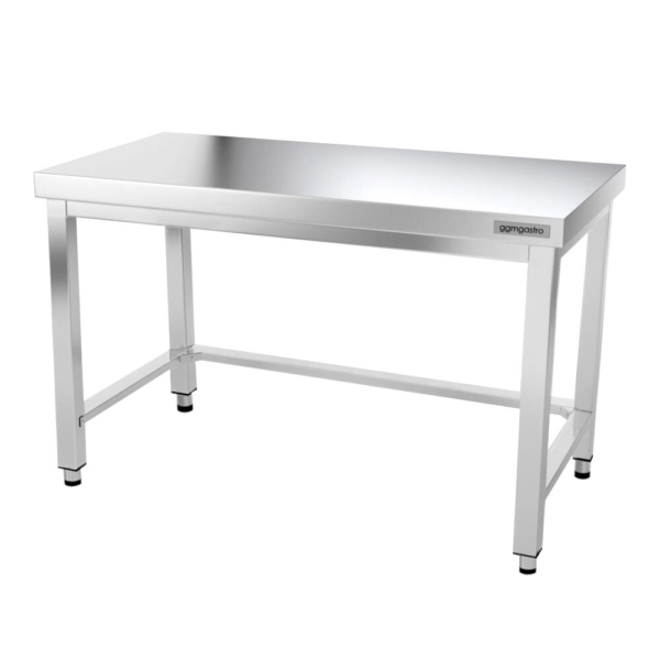 Table de travail en inox PREMIUM - 1600x800mm - avec fond de base & entretoise