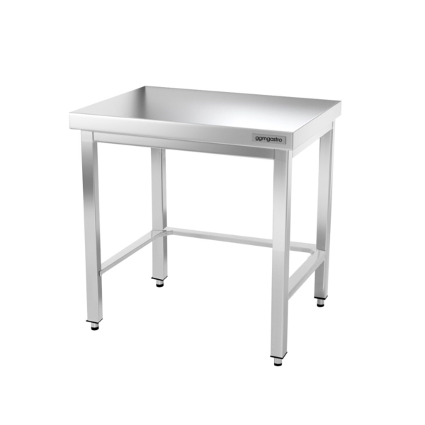 Table de travail en inox PREMIUM - 600x600mm - avec fond de base & entretoise