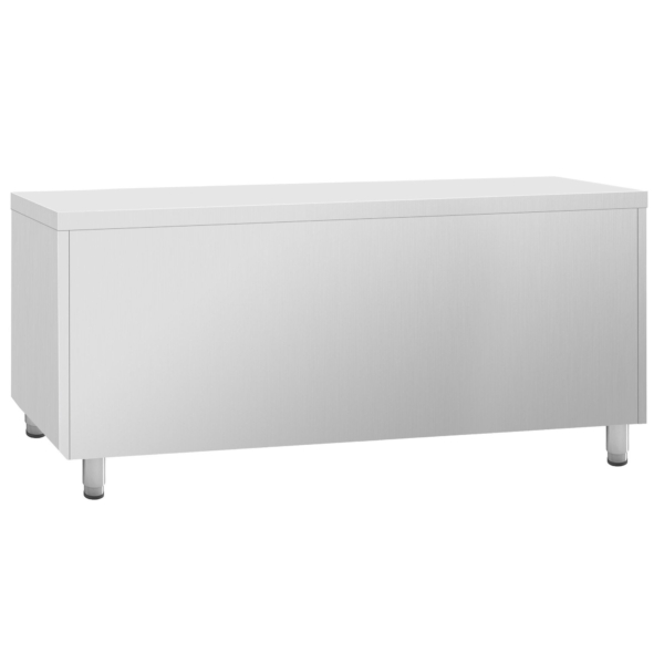 Table réfrigérée Premium PLUS - 2185x800mm - avec 3 portes vitrées