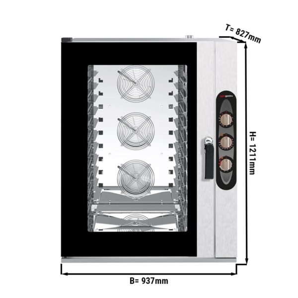 Four combiné de boulangerie - Manuel - 10x EN 60x40