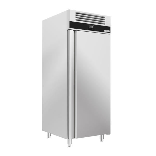 Réfrigérateur pour boulangerie en acier inoxydable PREMIUM - EN 60x40 - 850 litres - avec 1 porte