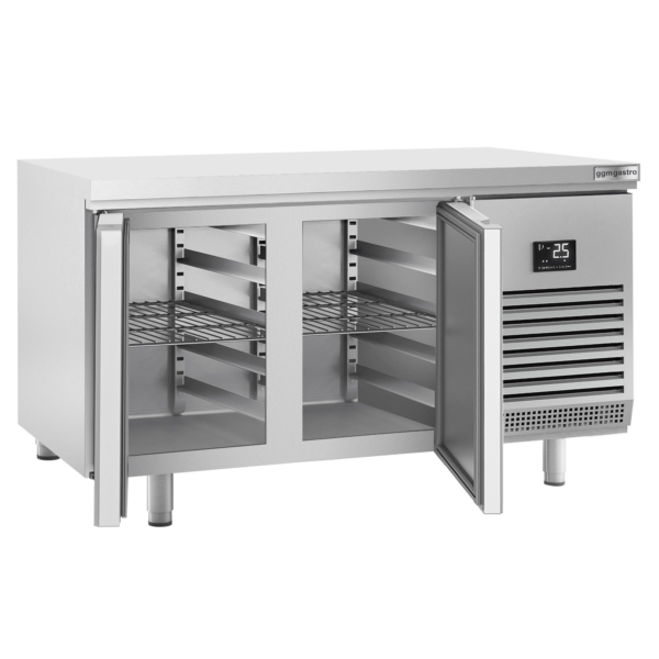 Table réfrigérée de boulangerie Premium PLUS - 1618x800mm - avec 2 portes