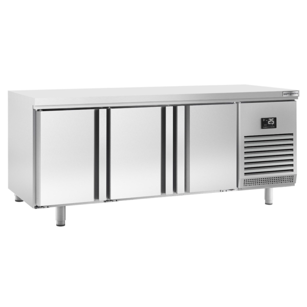 Table réfrigérée de boulangerie Premium PLUS - 2185x800mm - avec passe-plat