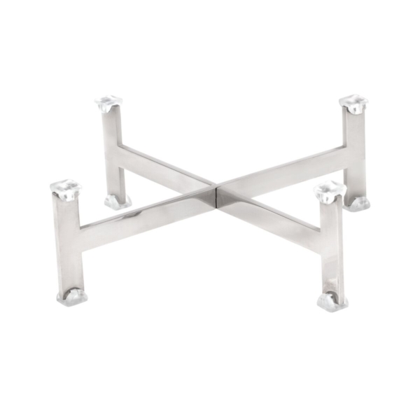 Support de buffet - Hauteur : 120mm - Chrome