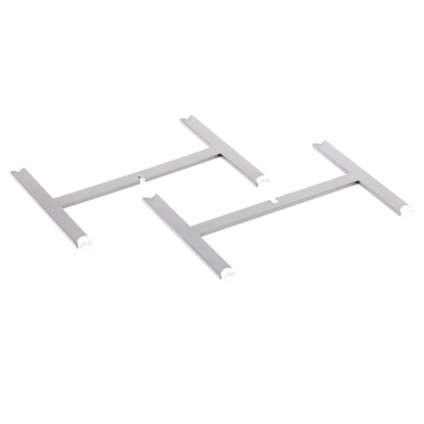 Support de buffet - Hauteur : 120mm - Chrome