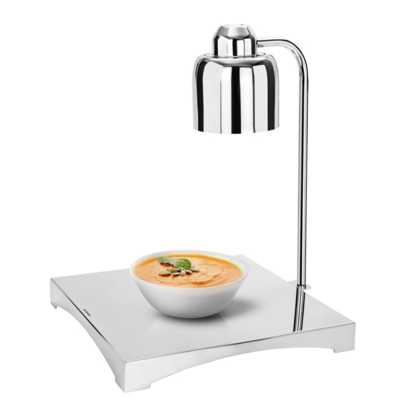 Lampe chauffante pour buffet - Carrée