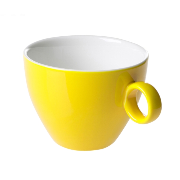 (6 pièces) BART COLOUR CAFE - Tasse à cappuccino - 230ml - Jaune