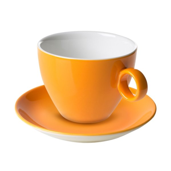 (6 pièces) BART COLOUR CAFE - Tasse à cappuccino - Ø 155mm - Orange