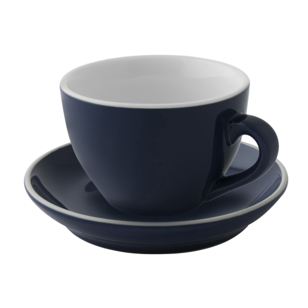 (6 pièces) COLORS - Soucoupe pour cappuccino - Ø 140mm - Bleu