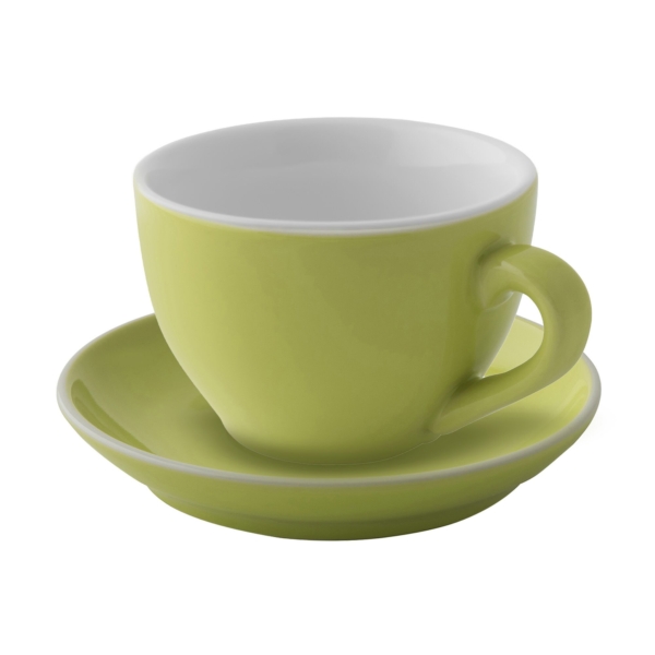 (6 pièces) COULEURS - Tasse à cappuccino - Ø 140mm - Citron vert