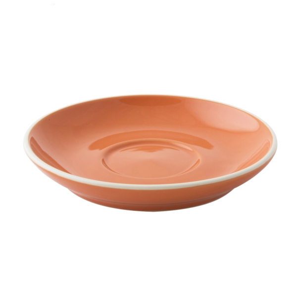 (6 pièces) COLORS - Soucoupe pour cappuccino - Ø 140mm - Orange