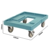 CAMBRO | ULTRA PAN CARRIER® - CamDolly® - Chariot de transport pour UPCS400401 et UPC400401 - Bleu ardoise