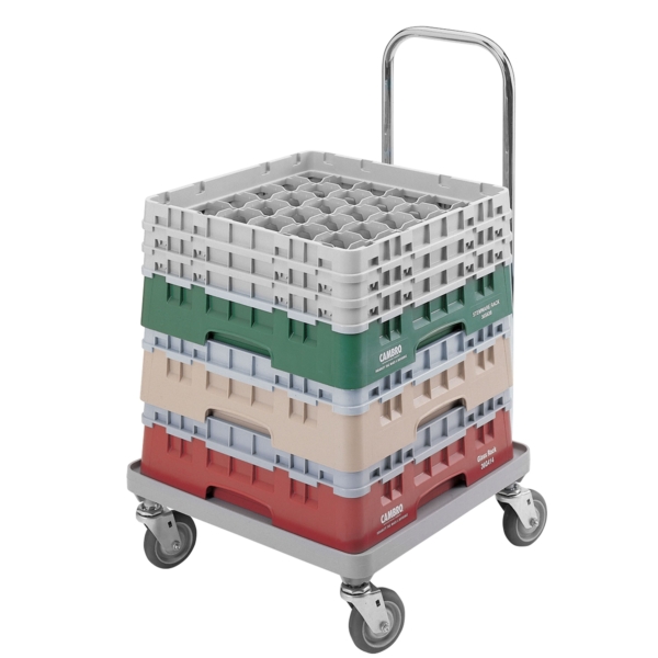 CAMBRO | CAMDOLLY® - Chariot de transport - avec poignée - Gris