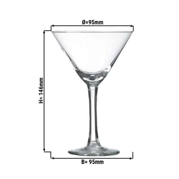 (12 pièces) Verres à cocktail - SPECIALS - 190 ml