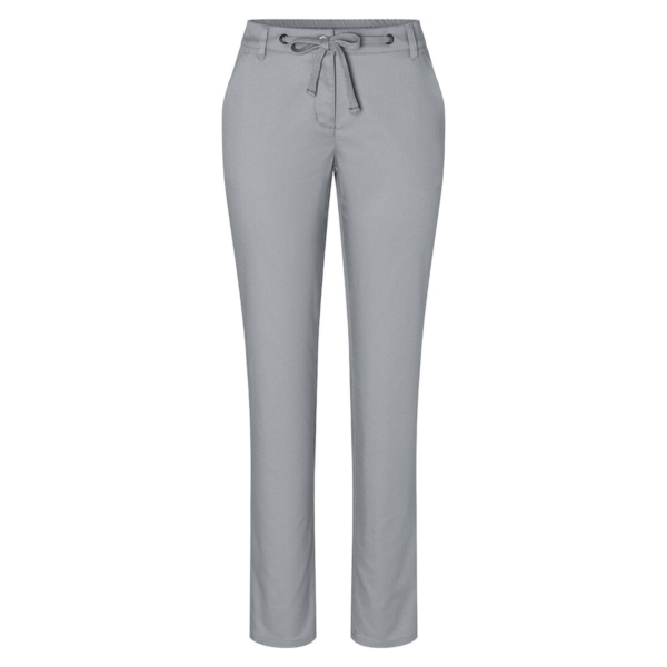 (6 pièces) KARLOWSKY | Pantalon chino femme stretch moderne - Gris Acier - Taille : 54