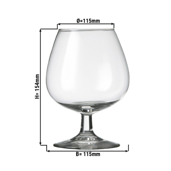 (12 pièces) Verre à cognac - SPECIALS - 800 ml