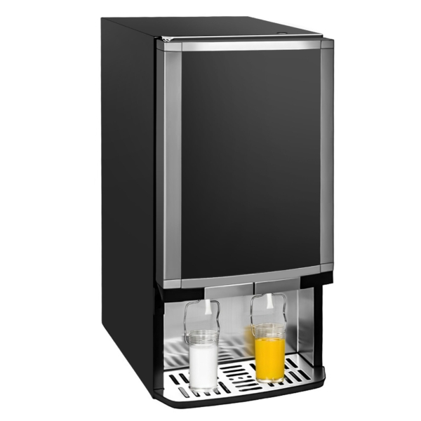 GASTRO-COOL | Réfrigérateur distributeur - 48 litres - 1 porte - Noir