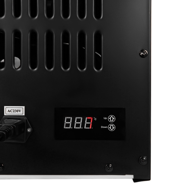 GASTRO-COOL | Réfrigérateur distributeur - 48 litres - 1 porte - Noir