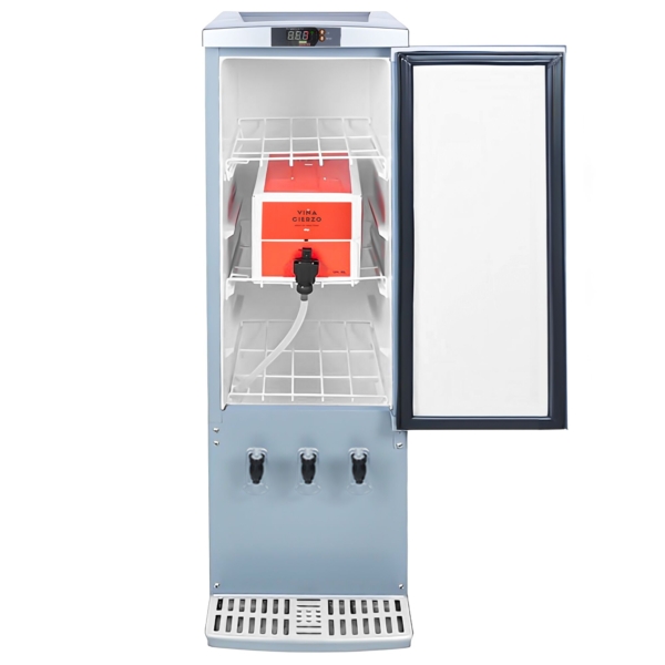 GASTRO-COOL | Réfrigérateur distributeur - 110 litres - 1 porte - Argenté